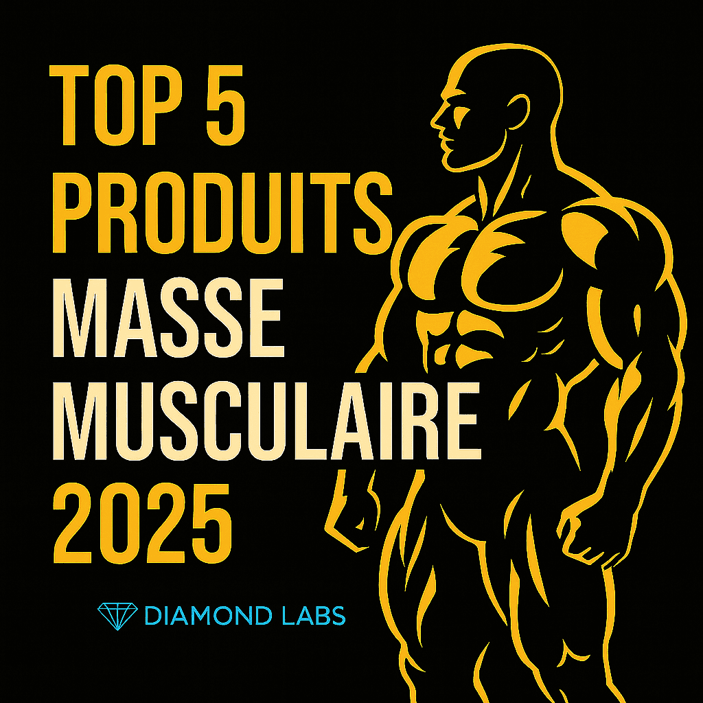 Top 5 produits pour la prise de masse musculaire 2025 – Diamond Labs
