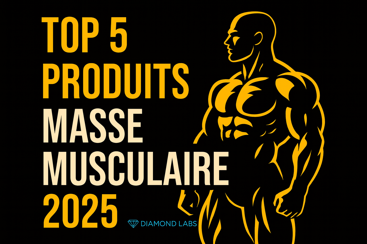 Top 5 produse pentru masă musculară 2025 – Diamond Labs