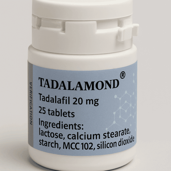 Tadalalmond 20 mg – Tadalafil en France