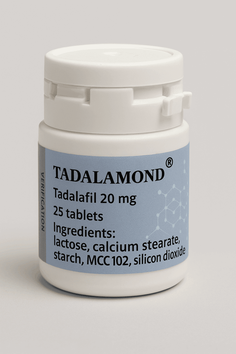 Tadalalmond 20 mg – Tadalafil en France