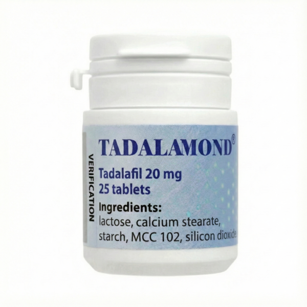 Tadalalmond 20 mg – Tadalafil en France